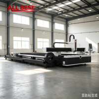 Découpeuse laser à fibre CNC haute vitesse pour plaques et tubes 3000W 2000W pour acier au carbone et acier inoxydable