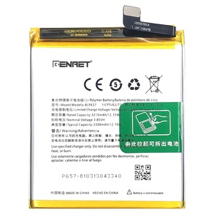 Vente directe d'usine BLP657 3300mAh Batterie de remplacement en gros pour Oneplus Six 1+6 One Plus 6 Oneplue 6 Batteries de téléphone portable - Product Image 1
