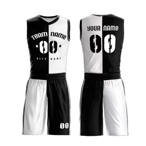 Maillots de basketball légers, respirants, à séchage rapide, personnalisés, confortables, de couleur unie, 100 % polyester, sans manches, haute qualité - Product Image 4
