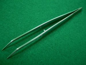 Pince à épiler multifonction à pointe dentelée courbée DK-940-1, adaptée à la maison, aux loisirs créatifs et au bricolage - Product Image 2