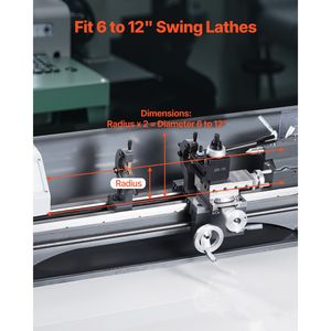 Set di Portautensili a Cambio Rapido per Tornio, 6 Pezzi, Tipo a Cuneo, Nuovi Accessori per Attrezzi, Portautensili per Tornitura - Product Image 2