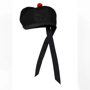 Gorro Glengarry/Kilt de Tartán Escocés e Irlandés de Lana - Product Image 3
