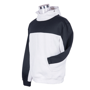 Sweat-shirt à capuche oversize personnalisé avec logo, de haute qualité, bicolore, uni, pour homme, fabricant OEM ODM - Product Image 4