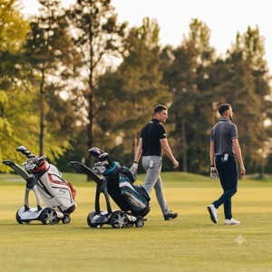 รถเข็นกอล์ฟไฟฟ้า Stewart Golf X10 Follow พร้อมระบบควบคุมขั้นสูง สีดำเมทัลลิก - Product Image 2