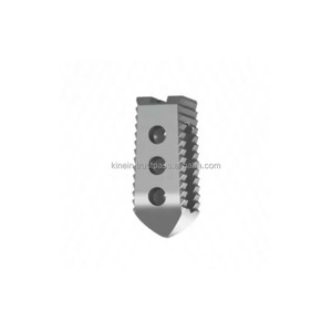 Caja Lordótica PLIF de Titanio para Fusión Intervertebral Lumbar Posterior, Implante Espinal, Sistema de Fijación y Estabilización Ortopédica de Columna Vertebral - Product Image 6