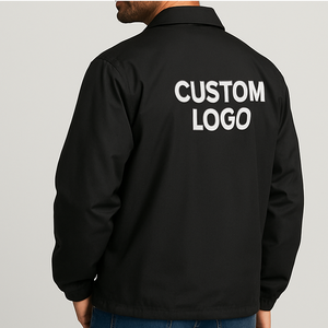 Chaqueta Deportiva Personalizada para Hombre, Ligera, Resistente al Agua, Talla Grande, de Poliéster y Nailon, para Entrenamiento - Product Image 2