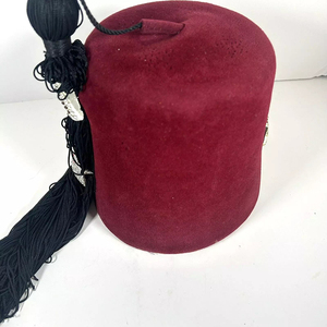 Chapeau Fez Shriners de Haute Qualité, Marron, Personnalisé, Chapeau Maçonnique avec Pompon Orné de Bijoux, Meilleure Vente, Chapeau Décontracté pour Sports de Plein Air, Plage et Voyage - Product Image 4