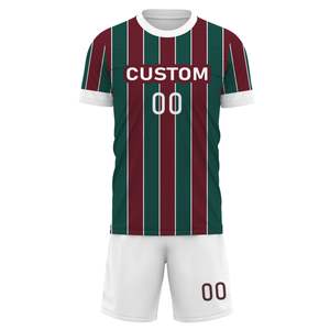 Conjuntos de Ropa de Fútbol para Hombre al por Mayor, Ligeros, de Secado Rápido, MOQ Bajo, Camisetas de Fútbol Transpirables - Product Image 2