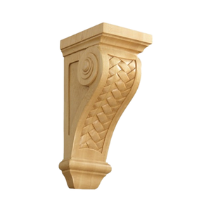 Modern Solid Wood Corbels Decorative Cabinet Brackets Wooden Furniture Corbels Custom OEM Wholesale Supplier Wooden Corbels - Product Image 1
