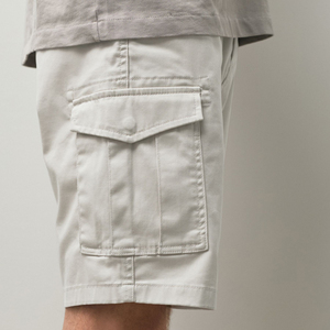 Pantalones Cortos Cargo para Hombre, Tela de Algodón Premium, Uso Diario Informal, Múltiples Bolsillos, Cómodos, Servicio de Etiqueta Privada Personalizada OEM ODM - Product Image 6