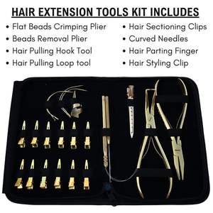 Professional Surgical Grade Stainless Steel Lightweight Durable OEM/ODM Weft Extensions Tape Sealing Clamp Pliers Hair Tools - Product Image 6