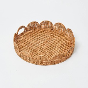 Plateaux ronds en rotin tissé naturel, en osier, à bas prix, vente en gros du Vietnam, livraison gratuite - Product Image 6