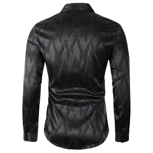 Camisa Formal de Manga Larga, Corte Entallado, Directo de Fábrica, Camisa de Algodón de Manga Larga para Hombre, Marca Privada Disponible - Product Image 2