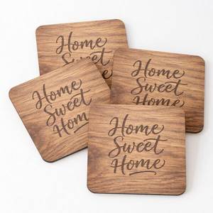 Eco-Friendly <b>Wooden</b> <b>Coasters</b> with 3D Resin Inlay Natural Home Decor From India Free Shipping for Table Usage Wholesale - Product Image 2