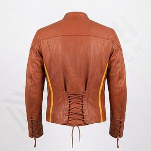 Chaqueta de Motociclista de Cuero Genuino para Hombre de la Mejor Calidad, Nueva Colección de Invierno, Chaquetas de Motocicleta con Protecciones Desmontables Personalizadas - Product Image 2