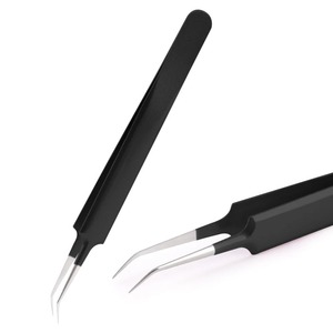 Pinzas coloridas para cejas, pinzas profesionales de acero inoxidable para hombres y mujeres, pinzas de belleza, herramientas de maquillaje para depilación facial - Product Image 2
