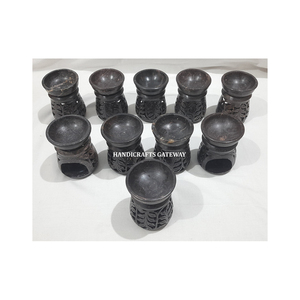 Lujoso Natural hecho a mano gran oferta Popular fragancia calentador esteatita tallado quemador de aceite aromático para decoración del hogar y regalo - Product Image 5