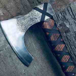 Hacha de Camping de Alta Calidad Personalizable, de Acero al Carbono con Mango de Madera de Palisandro, para Exteriores, de Jahangir Enterprise, Sin Garantía - Product Image 3