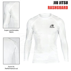 Último Diseño, Precio Económico, Camisetas de Protección Solar para Hombre, Color Sólido, Transpirables, Ligeras, de Spandex/Poliéster, Secado Rápido, Ecológicas, Full STAR - Product Image 2