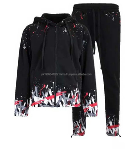 Survêtement de haute qualité en coton personnalisé pour l'hiver, respirant, coupe régulière, coupe-vent, pour hommes - Product Image 6