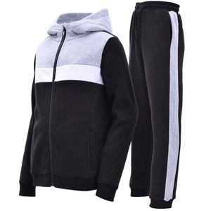 OEM Edoor Wears Survêtement en polaire pour homme, séchage rapide, streetwear, polyester, vêtements de sport, ensemble de course et de jogging, ensemble de fitness pour la salle de sport, vente en gros - Product Image 5
