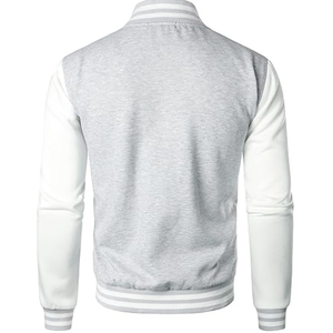 เสื้อแจ็คเก็ตเบสบอลแบบสั่งทำพิเศษสำหรับผู้ชาย รุ่น Voristy - Product Image 3
