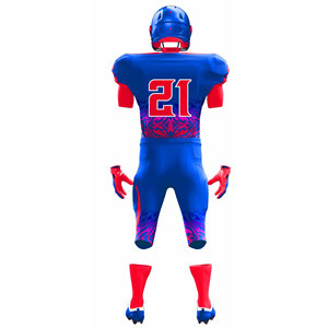 Tenue de football américain personnalisée pour équipes jeunes – Ensemble maillot d'entraînement vierge en twill sublimé pour le football américain – Vente en gros - Product Image 2