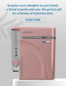 เครื่องกรองน้ำ Purosis Apple White RO พร้อมถังเก็บน้ำ 9 ลิตร ตัวเครื่องทำจากพลาสติก ABS เกรดอาหาร ติดผนังหรือวางบนเคาน์เตอร์ พร้อมไฟ LED แสดงสถานะ - Product Image 3