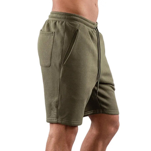 กางเกงขาสั้นออกกำลังกายผู้ชายขายดี แห้งเร็ว ระบายอากาศดี สวมใส่สบาย มีเชือกผูกเอว - Product Image 1