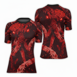 เสื้อรัดรูปสั่งตัดคุณภาพสูงสำหรับขายส่ง แขนสั้น เหมาะสำหรับ MMA BJJ ตกปลา ฟิตเนส - Product Image 2