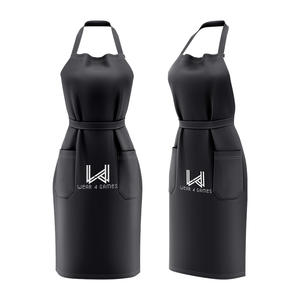 Custom Women's Reusable Waterproof Waist Bib <b>Apron</b> Custom Logo Direct Factory Made Wholesale Kitchen Salon Wash Artist <b>Apron</b> - Product Image 4