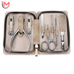 OEM Factory's Hot Selling High Quality Custom Professional 8 PCS Stainless Steel <b>Nail</b> Cutter Cuticle Manicure Pedicure <b>Kit</b> OEM - Product Image 1