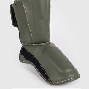 Protège-tibias professionnels légers en cuir PU pour adultes – Vente en gros – Meilleures ventes – Protège-tibias de boxe - Product Image 2