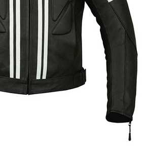 Veste en cuir PU décontractée pour homme, automne-hiver, fermeture éclair, vêtements pour homme, veste en cuir à manches longues, veste de moto tendance - Product Image 5