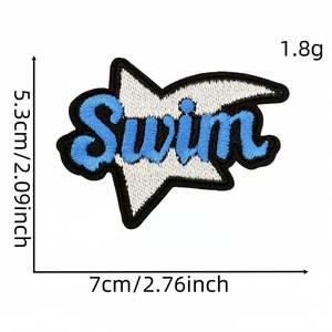 Professional Custom Embroidered Logo <b>Patches</b> for Jackets Clothing Hats Caps Bags Iron <b>On</b> <b>Sew</b> <b>On</b> Velcro Hook Loop - Product Image 4