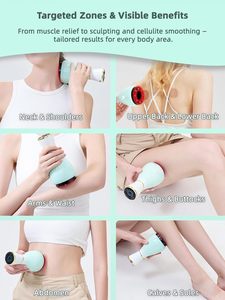 Masajeador Eléctrico de Ventosas, Dispositivo de Masaje al Vacío, Masajeador Gua Sha con Calor para el Cuidado Corporal en el Hogar - Product Image 3