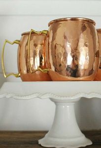 Hammered copper beverage mug collection canyon trail drink cups reusable cocktail mugs premium durable - Product Image 6
