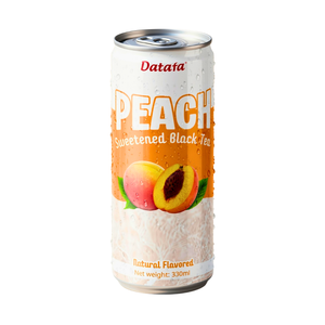 Produit phare Datafa OEM Boisson au thé pêche avec jus de pêche 330ML en canette Haute Qualité Sans Sucre Ajouté ISO BRC Boissons Non Alcoolisées - Product Image 2
