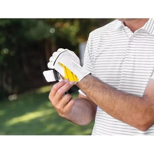 Guantes de Golf para Adultos de la Mejor Calidad, Duraderos, de Cuero Cabretta Blanco, Cuero Genuino, Antideslizantes, Transpirables, que Absorben la Humedad, Personalizados - Product Image 2