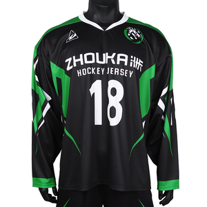 Servicio OEM, Jersey de Hockey sobre Hielo Barato al por Mayor, Jersey de Hockey Personalizado Sublimado y Cosido, Uniforme de Hockey para Jóvenes y Hombres - Product Image 1