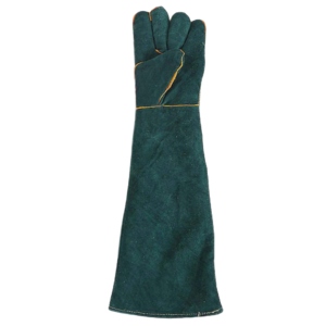 Gants de soudage en cuir de vachette pleine fleur de haute qualité, résistants aux coupures, protection des mains robuste, équipement de travail premium lisse pour soudeurs - Product Image 1
