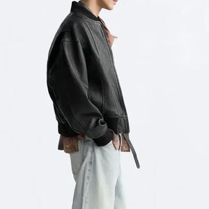 Fabricante de Chaquetas de Cuero Premium para Hombre que Ofrece Personalización OEM y ODM con Servicios de Marca Privada y Logotipo Personalizado - Product Image 5