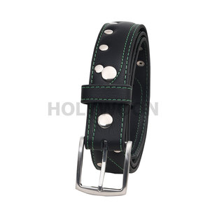 Ceinture en cuir de qualité supérieure pour homme, fabriquée par un professionnel, avec boucle à ardillon classique, en cuir de vachette, pour usage professionnel. - Product Image 6