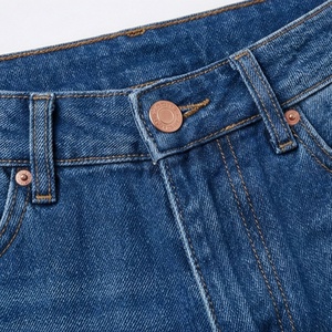 Shorts de Mezclilla de Algodón Personalizados para Mujer, a la Moda, Ajustados, Transpirables, Estilo Urbano, Color y Estilo Personalizables - Product Image 4