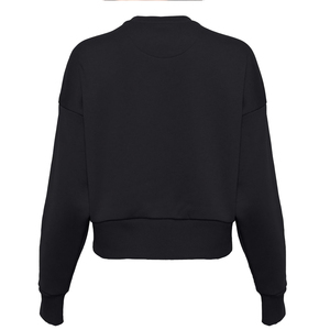 2026 High Quality Wholesale Price Heavyweight Crew Neck <b>Black</b> Color Women <b>Sweatshirts</b> Custom Design Women <b>Sweatshirt</b> - Product Image 6
