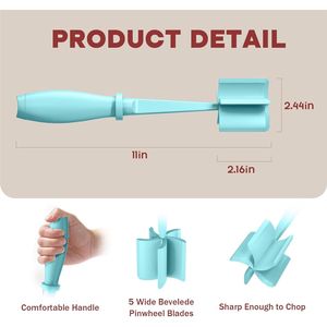 Tritacarne Premium Antiaderente Resistente al Calore, Schiacciapatate per Hamburger, Utensile Migliorato per Carne Macinata e Pollo - Product Image 4