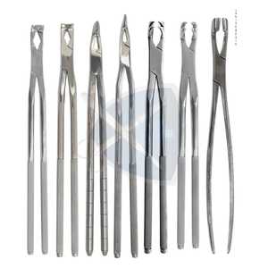 ชุดคีมถอนฟันม้า 6 ชิ้น ทำจากเหล็กกล้าไร้สนิมสำหรับสัตวแพทย์ ใช้ซ้ำได้ เหมาะสำหรับม้าทุกชนิด - Product Image 1
