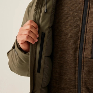 Parka robuste et chaude pour l'hiver, vêtement de travail d'extérieur, imperméable et isolé, fournisseur d'usine en gros, hydrofuge et respirant - Product Image 5