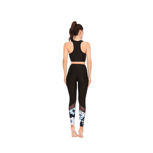 Conjunto de Yoga de 2 Piezas para Mujer, Tallas Grandes, Cintura Elástica con Cordón, Largo hasta la Rodilla, Secado Rápido y Transpirable, Ropa Deportiva para Exteriores - Product Image 4