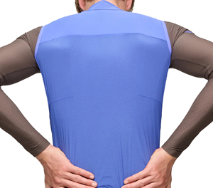 Vêtements de cyclisme sur route pour femmes personnalisés Sprint Sports, gilet respirant, léger, imperméable et coupe-vent sans manches - Product Image 6